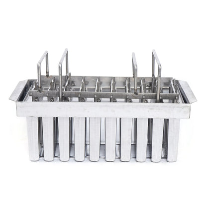 Large Capacity Ice Pop Mold for 20 Ice Cream, Food-Grade Stainless Steel, Space-Saving Design, Easy to Clean, Perfect for