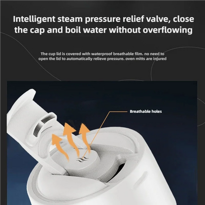 Heating Temperature Control Electric Kettle 24V Car Truck Water Heater Car Heating Smart Water Cup