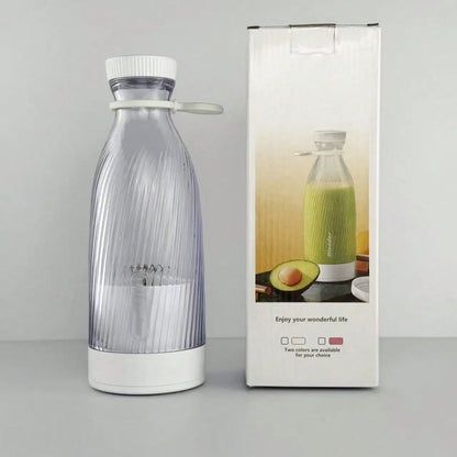 2-In-1 Portable Blender And Juicer, USB Rechargeable, Suitable For Making Smoothies, Milkshakes And Iced Drinks, 500ml Capacity. This Multifunctional Juicer Is An Ideal Gift For Valentine's Day And Thanksgiving.