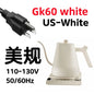 110V 220V 1000W Premium Stainless Steel Ultra-Fast Hot Water Boiler 40-100℃ 600ML Electric Gooseneck Pour Over Coffee Kettle