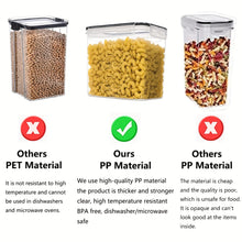 Cereal Containers Storage Set of 2/3/4  （2.5L 84oz）, Airtight Food Storage Containers for Kitchen & Pantry Organization, Cereal