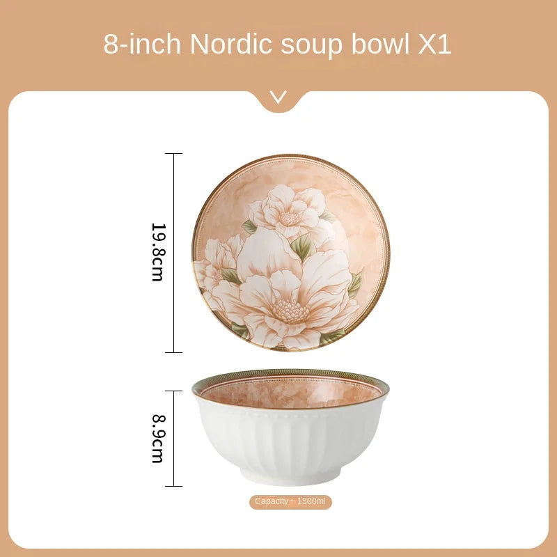High-quality Ceramic Spoons Wholesale Combinations Household Gift Tableware Sets