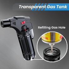 2026 New Torch Lighters Butane Refillable Jet Flame Windproof Torch Lighter for Candle Fireplace Camping BBQGrill Kitchen