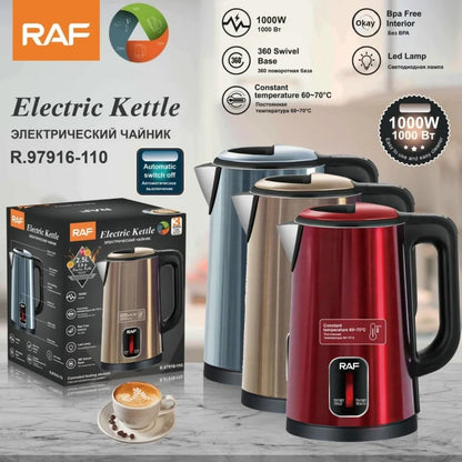 American Standard110VEuropean standard cross-border electric kettle, stainless steel household insulated kettle2.5LAutomatic pow
