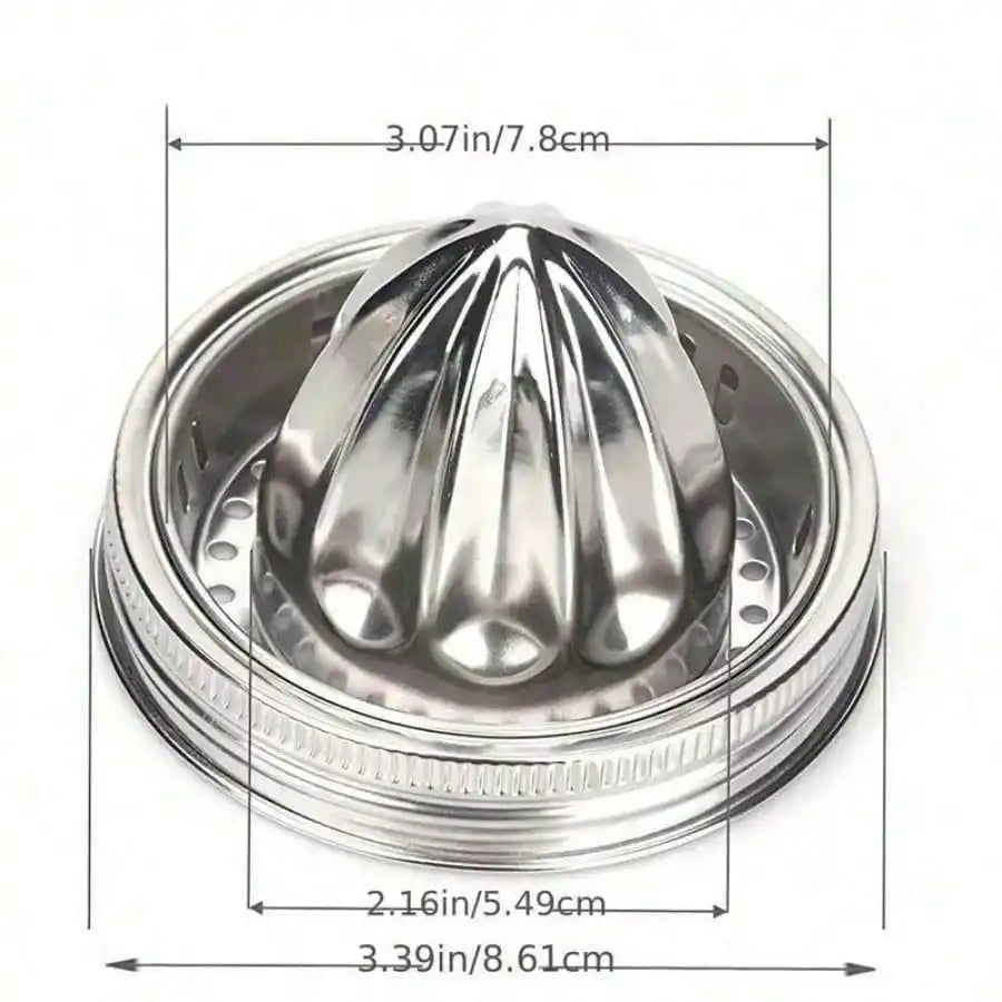 1 Stainless Steel Citrus Juicer – Efficiently Extracts Juice from Lemons, Oranges, and Other Citrus Fruits