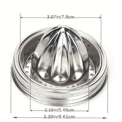 1 Stainless Steel Citrus Juicer – Efficiently Extracts Juice from Lemons, Oranges, and Other Citrus Fruits