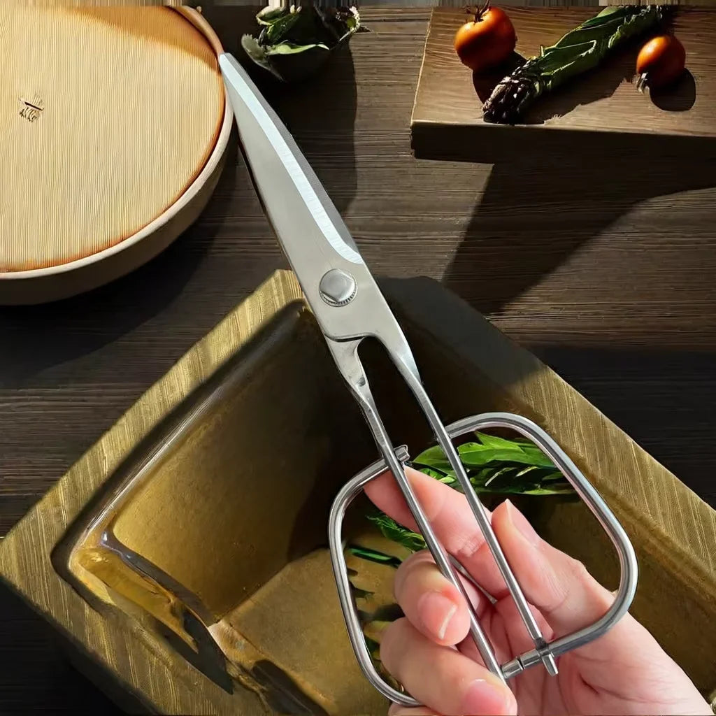 High-quality sharp kitchen scissors, kitchen stainless steel detachable food scissors, barbecue scissors, multi-purpose scissors