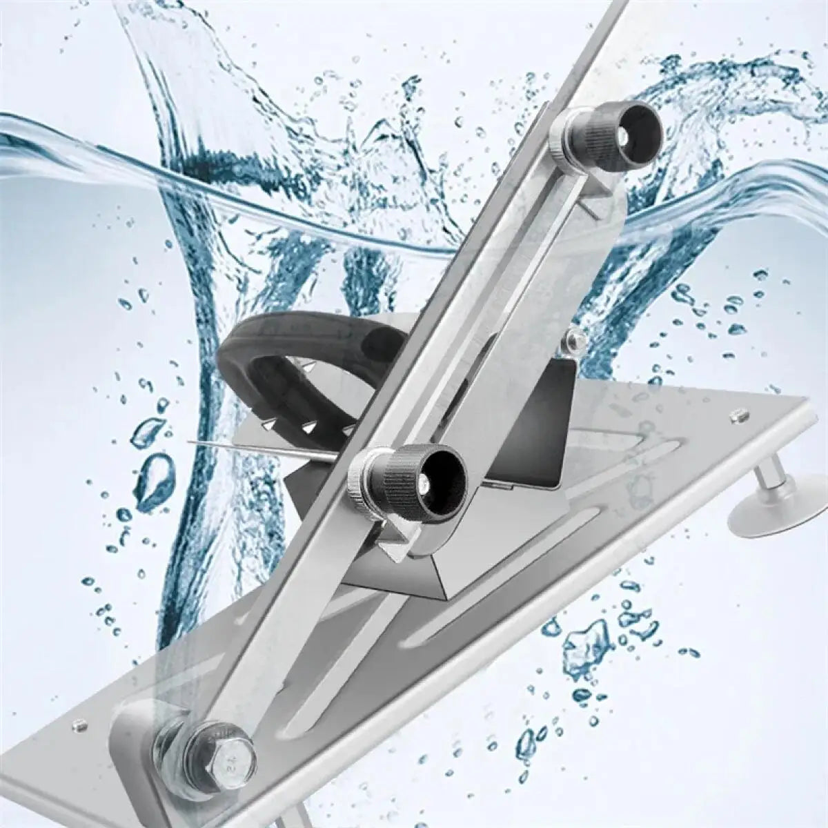 Frozen Meat Slicer Portable Manual Bone Cutting Knife Stainless Steel Household Vegetable Food Slicer for Slice