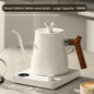 1L 1000W Gooseneck Electric Kettle Smart Teapot with Temperature Control for Precision Hand Brew Coffee Pouring Pot