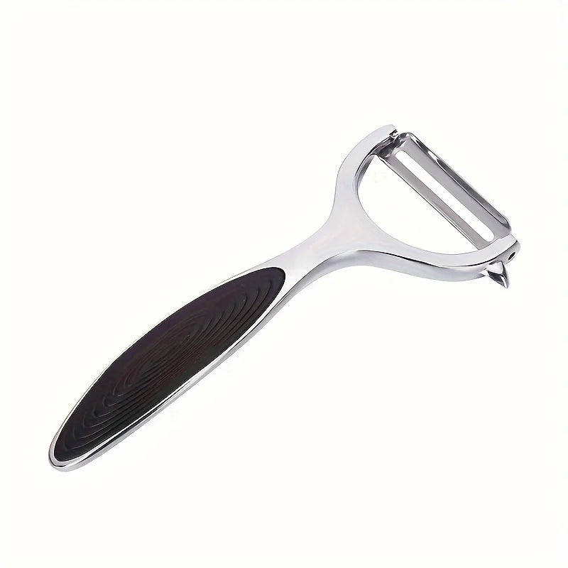 1pc, Fruit Peeler, Vegetable Peeler, Creative Peeler,Metal Peeler,Potato Peeler,Kitchen Peeler,Melon Planer,Reusable Pear Peeler