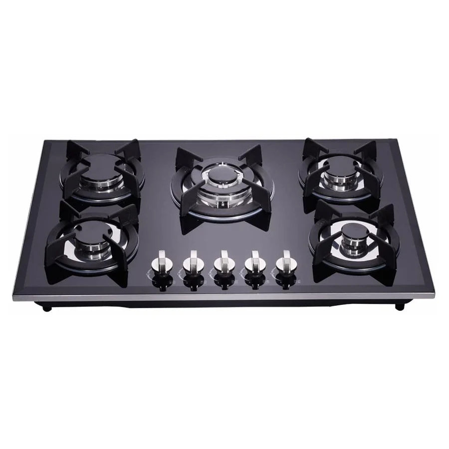 Kitchen Built in Multi 5 Five Burners Gas Gas Cooktops Stove Plate Cooker Hob Gas Stove 5 burner Heater for Household