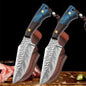 WXCOO Kitchen Knife Durable Meat Cutting Stainless Steel Utility Barbecue Forged Boning Knife Fruit Slicing Cooking Tools