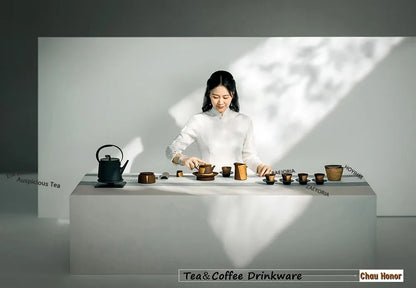 650ml Lotus Pond Moonlight Ceramic Water Jug Heat Insulation Water Kettle Carafe Hot and Cold Water Pitcher Teaware Accessories