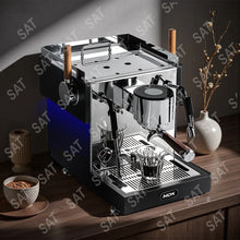 -For MC-11T Electric Stainless Steel Semi-Automatic Cappuccino Espresso Coffee Maker 12 Bar Pressure Hotel RV Outdoor Household*