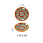 Bohemia Ceramic Rice Bowl Serving Plate Creative Ceramic Cutlery Soup Noodle Bowl Household Handle Bowl Sauce Dish