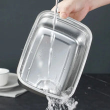 Stainless Steel Camping Lunch Box – Leak-Proof, Freezer & Microwave Safe Bento Container