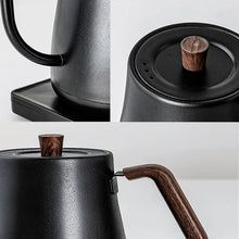 110V/220V Electric Kettle 800ml Hand Brew Coffee Pot Gooseneck Jug Slender Mouth Teapot 304 Stainless Steel Liner Kettle 1000W