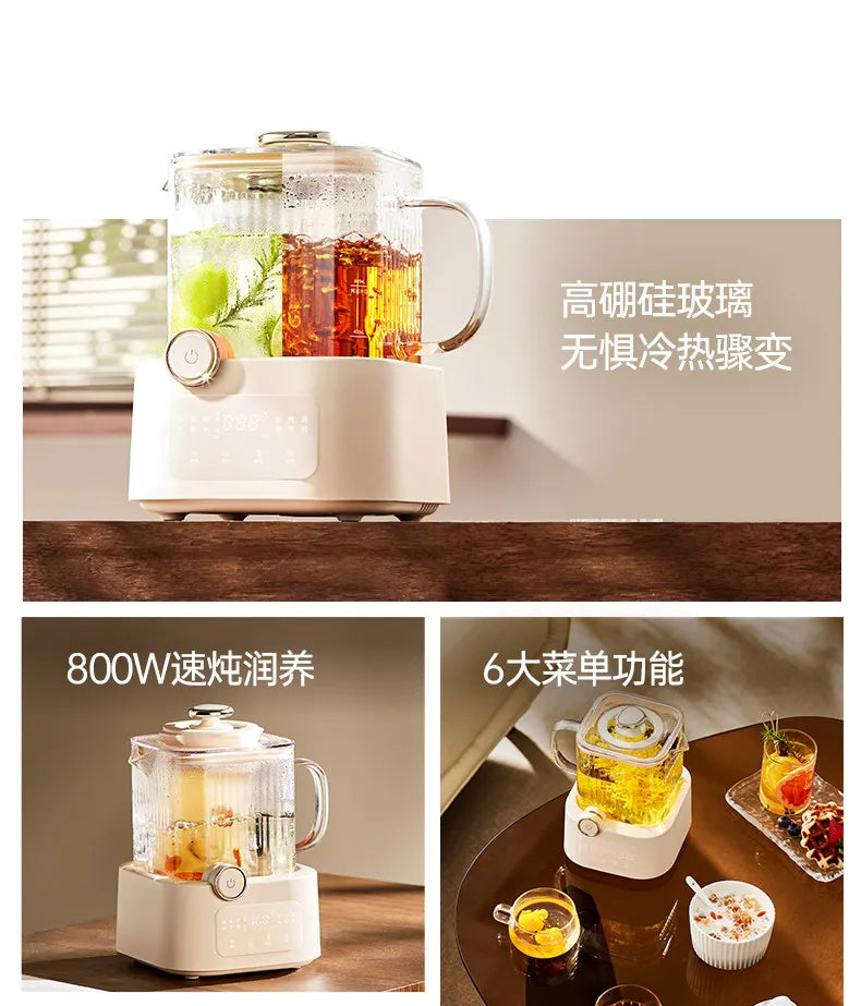 all-glass health pot constant temperature household multi-functional office small electric ceramic stove to make scented tea
