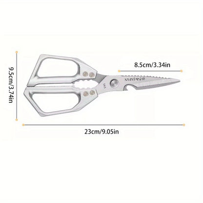 Sharp Stainless Steel Kitchen Scissors Poultry Shears Fish Bone Remover Multifunctional Meat Food Cutter Scissors For Kitchen
