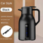 12V 24V 220V Car Water Boiling Electric Kettle Trucks with Quick Boiling and Insulation Fast Heating Car Electric Kettle 1000ML