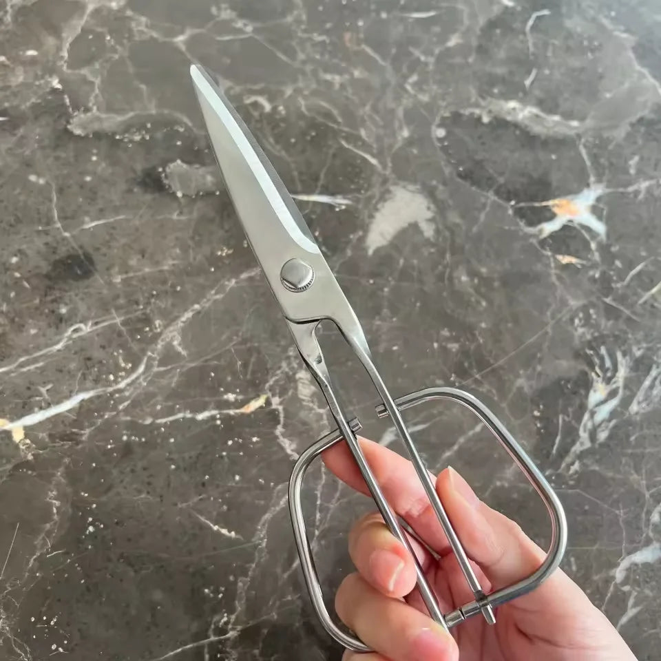 High-quality sharp kitchen scissors, kitchen stainless steel detachable food scissors, barbecue scissors, multi-purpose scissors