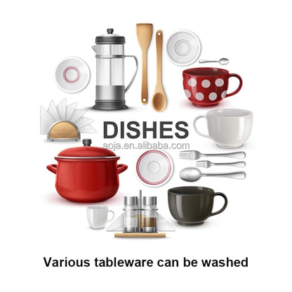 AOJA Dishwashers Professional Portable Table-top Full-automaticHome Kitchen Appliance  Mini Dishwasher Portable Dish Washer