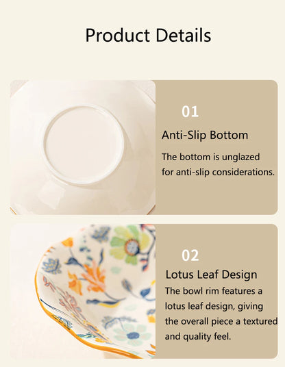 Dishes set modern dinner dish set ceramic luxury serving table set chinese travel kit noble modern classic bowl set