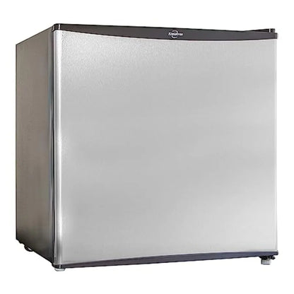 Mini fridge with freezer for kitchen bedroom office dorms: compact freestanding cool storage for wine beverages, 1.6 cu ft capa