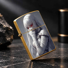 Stylish Anime Bandage Girl Red Eyes Themed Portable Igniter, Creative Two-Dimensional Art Sense Exquisite Daily Carry Item, Perfect For Gifting Self Use In Various Scenarios Like Gathering Outdoor Trip, High Recognition Uniqu
