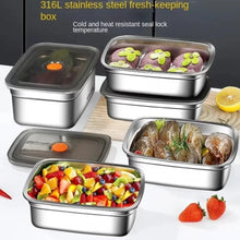 Stainless Steel Camping Lunch Box – Leak-Proof, Freezer & Microwave Safe Bento Container