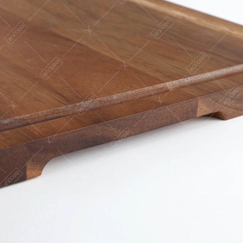 WXCOO Wooden Cutting Boards Meat Cutting Board Cheese Fruit Cutting Board Chopping Blocks Kitchen Tools Butcher Block