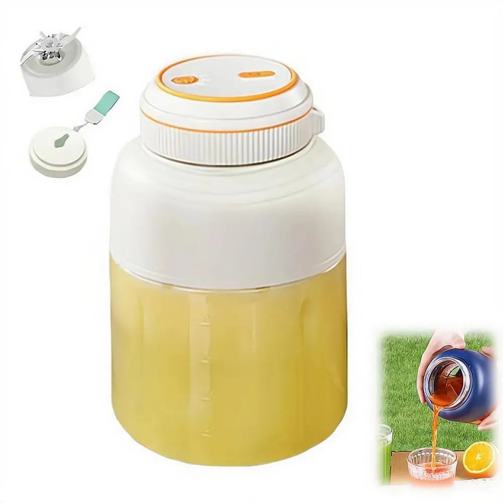 1300ml Portable Fruit Juice Blenders Summer Personal Electric Mini Bottle Home USB Juicer Cup Machine For Smoothies/Ice/ Fruits