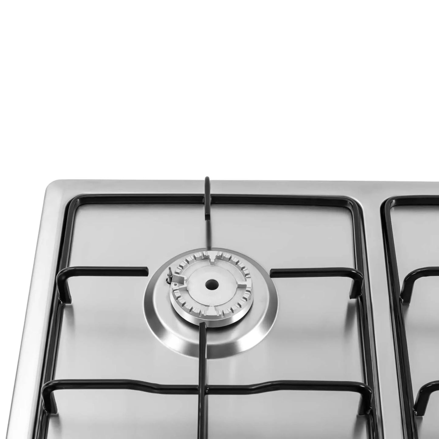 4 Burners Stainless Steel Gas Stove,  22″x20″ Built-In Natural Gas Cooktop  Gas Stove Top with Sealed Burner, Pulsed Ignition, Thermocouple Protection
