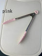 Anti Slip Cooking Serving Tongs Stainless Steel Food Clip Bread Salad Tong Heat-Resistant Barbecue Clips Kitchen Cooking Tool