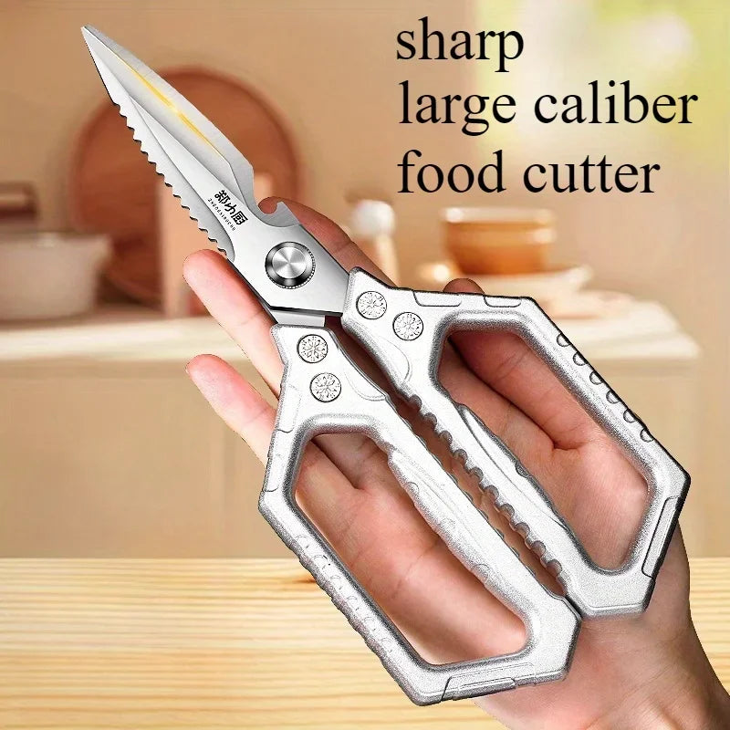 Sharp Stainless Steel Kitchen Scissors Poultry Shears Fish Bone Remover Multifunctional Meat Food Cutter Scissors For Kitchen