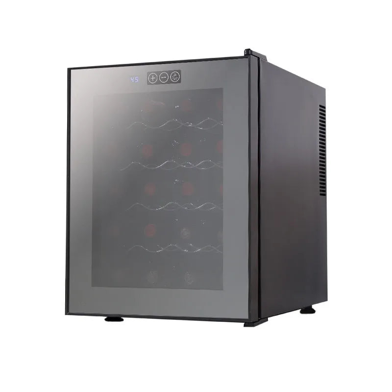 Electric Wine Cooler Refrigerator 46L 20 Bottles Wine Cabinet Fridge Freestanding