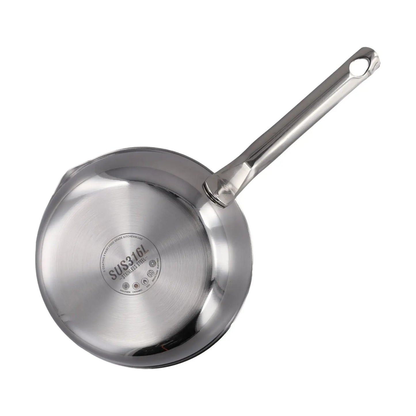 Mini Frying Pan 316 Stainless Steel Omelet Pan Frypan Pot Fried Eggs Sauce Pan Mini Skillet For Butter Kitchen Cookware