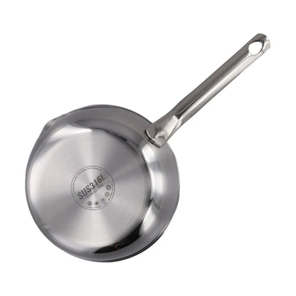 Mini Frying Pan 316 Stainless Steel Omelet Pan Frypan Pot Fried Eggs Sauce Pan Mini Skillet For Butter Kitchen Cookware