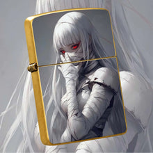 Stylish Anime Bandage Girl Red Eyes Themed Portable Igniter, Creative Two-Dimensional Art Sense Exquisite Daily Carry Item, Perfect For Gifting Self Use In Various Scenarios Like Gathering Outdoor Trip, High Recognition Uniqu