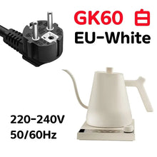 110V 220V 1000W Premium Stainless Steel Ultra-Fast Hot Water Boiler 40-100℃ 600ML Electric Gooseneck Pour Over Coffee Kettle