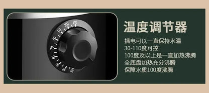 Commercial Precision Temperature Control Insulation Bucket, Stainless Steel Electric Water Bucket, Large Capacity