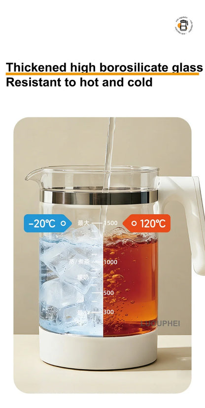 1.5L Electric Kettle Home Health Kettle Multifunctional Milk Regulator Temperature Control Flower Tea Kettle Auto Keep Warm 800W