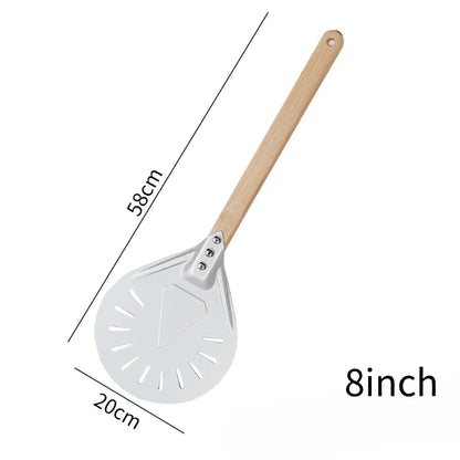 7 8 9 10 Inch Long Pizza Peel AdjustableTurning Shovel Spatula Baking Tool  Kitchen Utensils Nonstick Big Pizza Turner for Oven