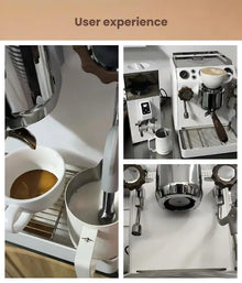 STLF 9Bar Italian Pump Commercial Coffee Machine Stainless Steel Boiler PID Temperature Control System 58mm Extraction