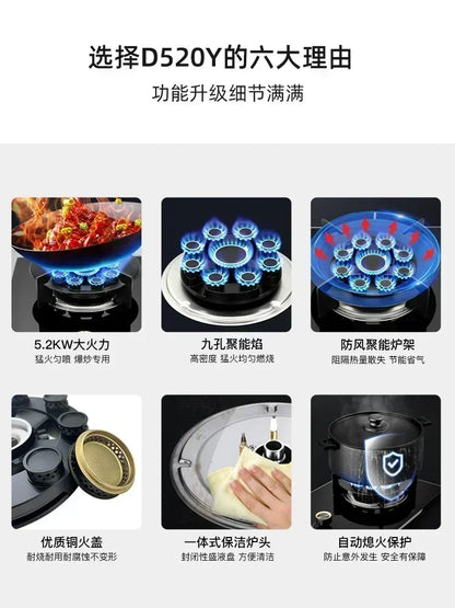 New single-burner gas cooker.  for home use. Can also be embedded. Old-fashioned cooktops.Table-top