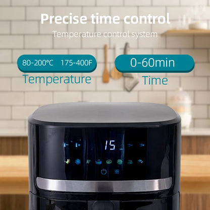 Digital Air Fryer Model 7L Oil Free Professional Home Appliance air Fryer Multifunctional Optional