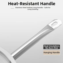 Stainless Steel Milk Pot 16 18 20 22 24cm with Lid Sauce Pan for Gas Electric Induction Stove Boiling Simmering Use