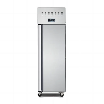 2025 Commercial 4-Door Stainless Steel Refrigerator - Single Temperature Zone, Heavy Duty for Restaurants & Retail Shops