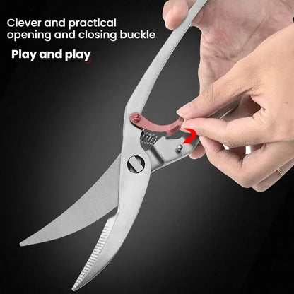 Extra Sharp Kitchen Scissors Stainless Steel Heavy Duty Sharp Kitchen Scissors Meat Scissors Cooking Scissors For Meat