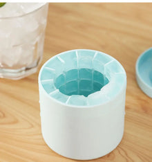 Silicone Ice Cube Mold Round Ice Bucket Summer Homemade DIY Refrigerator Freeze Ice Maker Creative Ice Cube Mold Barware Tools